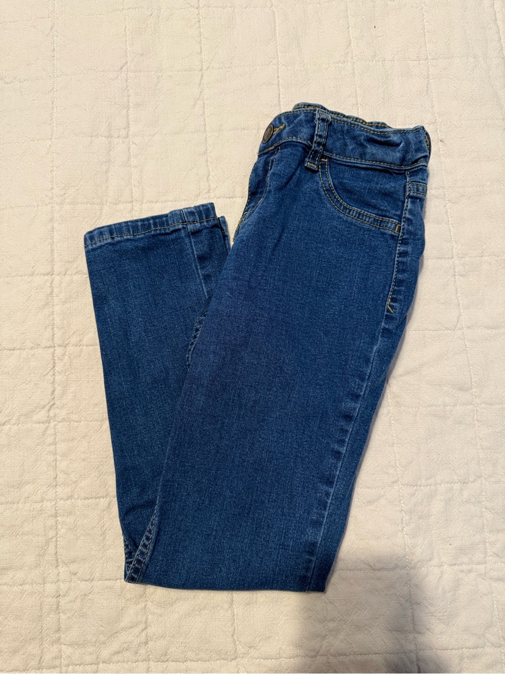 Cat & Jack Boy’s Skinny Jeans in Dark Blue Wash